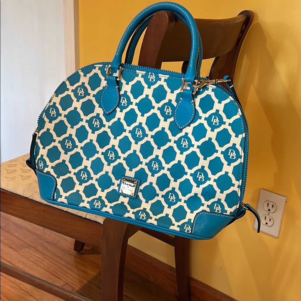 Dooney & Bourke Blue Patterned Women's Bag